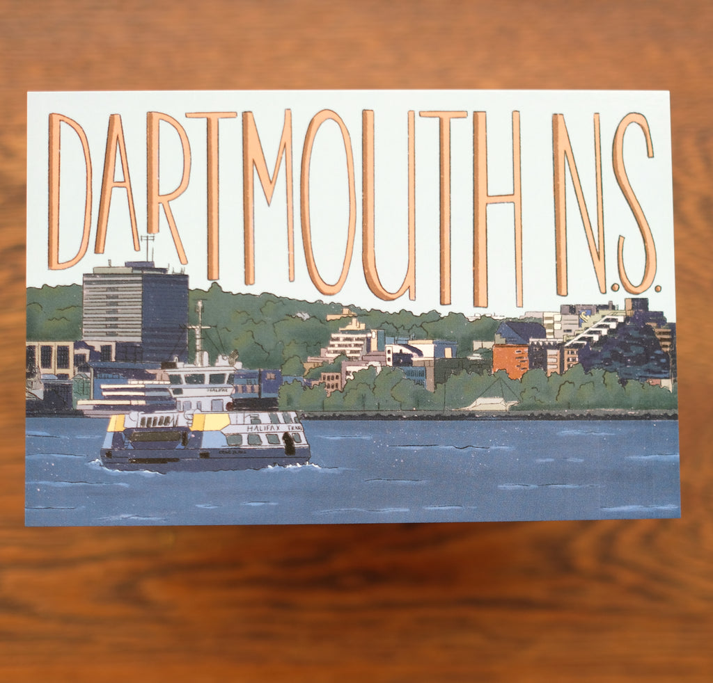 Dartmouth, Nova Scotia Postcard 4" x 6" 