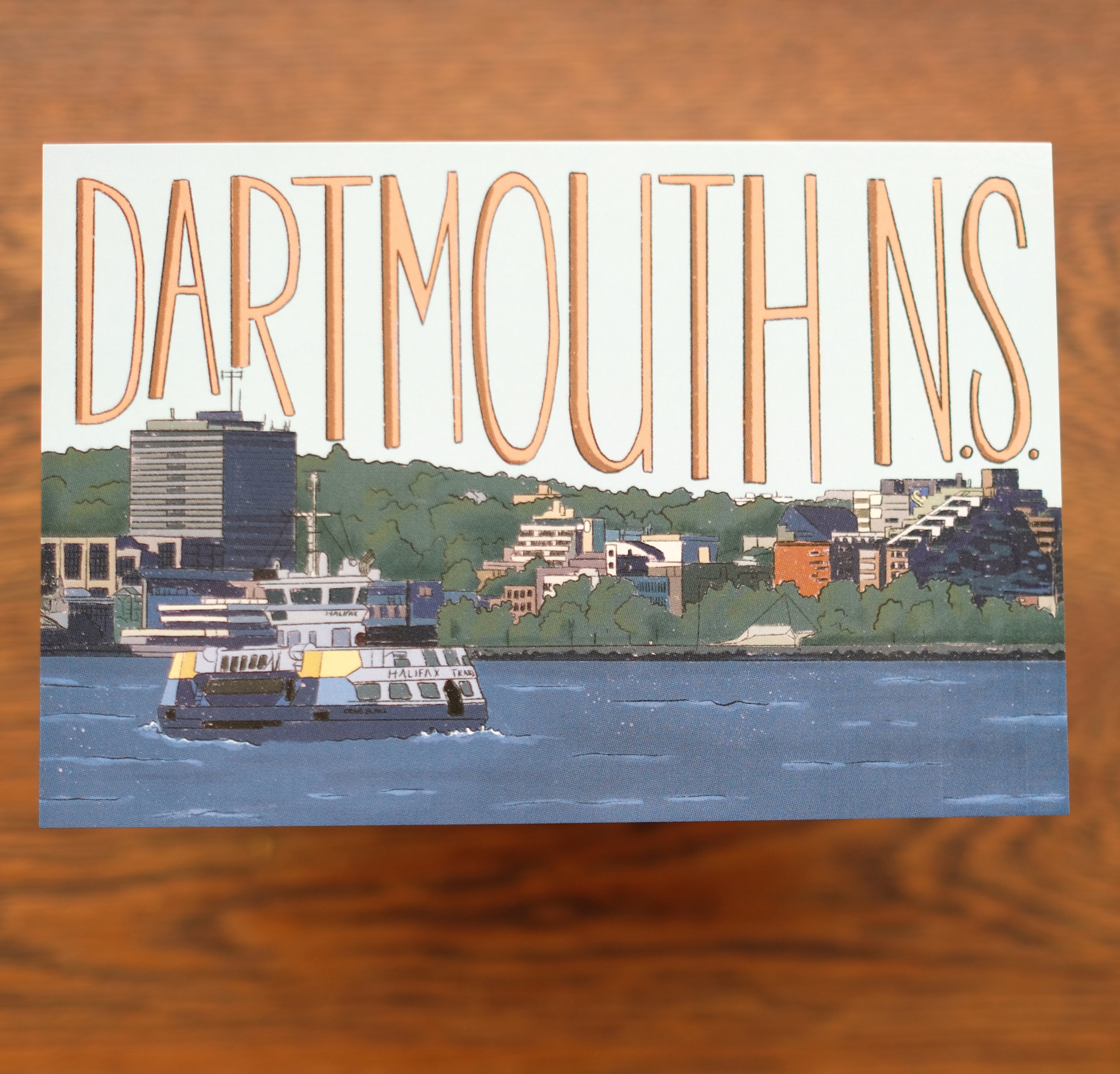 Dartmouth, Nova Scotia Postcard 4" x 6" 