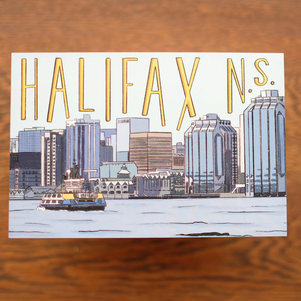 Halifax, Nova Scotia Postcard 4" x 6"