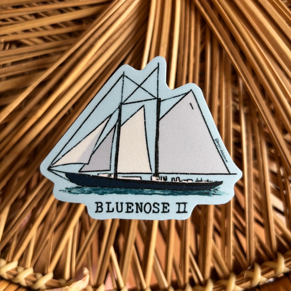 Bluenose II Boat Nova Scotia Vinyl Sticker 3"