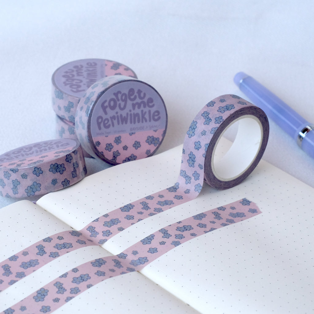 Forget Me Periwinkle Washi Tape